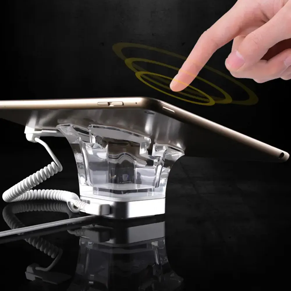 Retail Security Display Stand, Tablet, PC, Anti Roubo, Suporte com Alarme e Carregamento