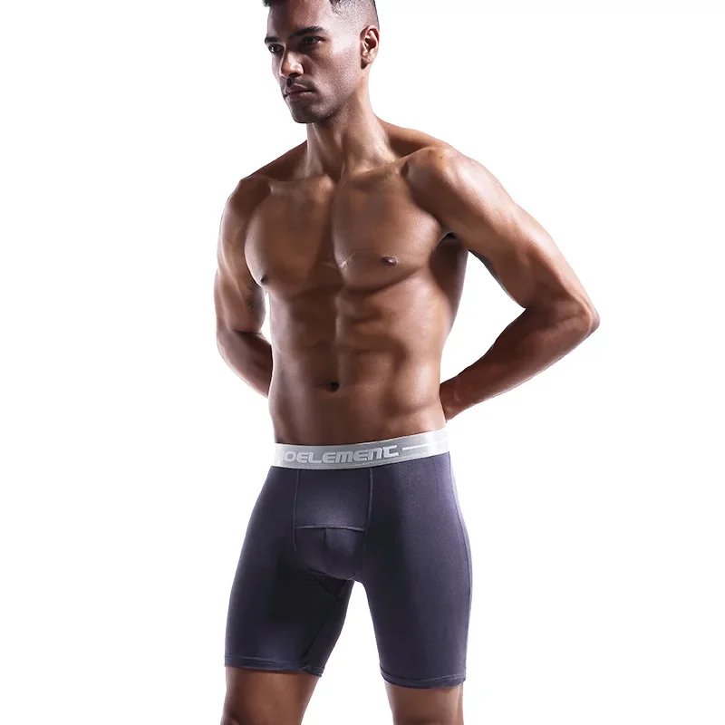 Boxers para hombre 7XL, lencería transpirable con bolsa para pene grande para personas con súper peso, ropa interior elástica, bragas Gay de talla grande y grasa