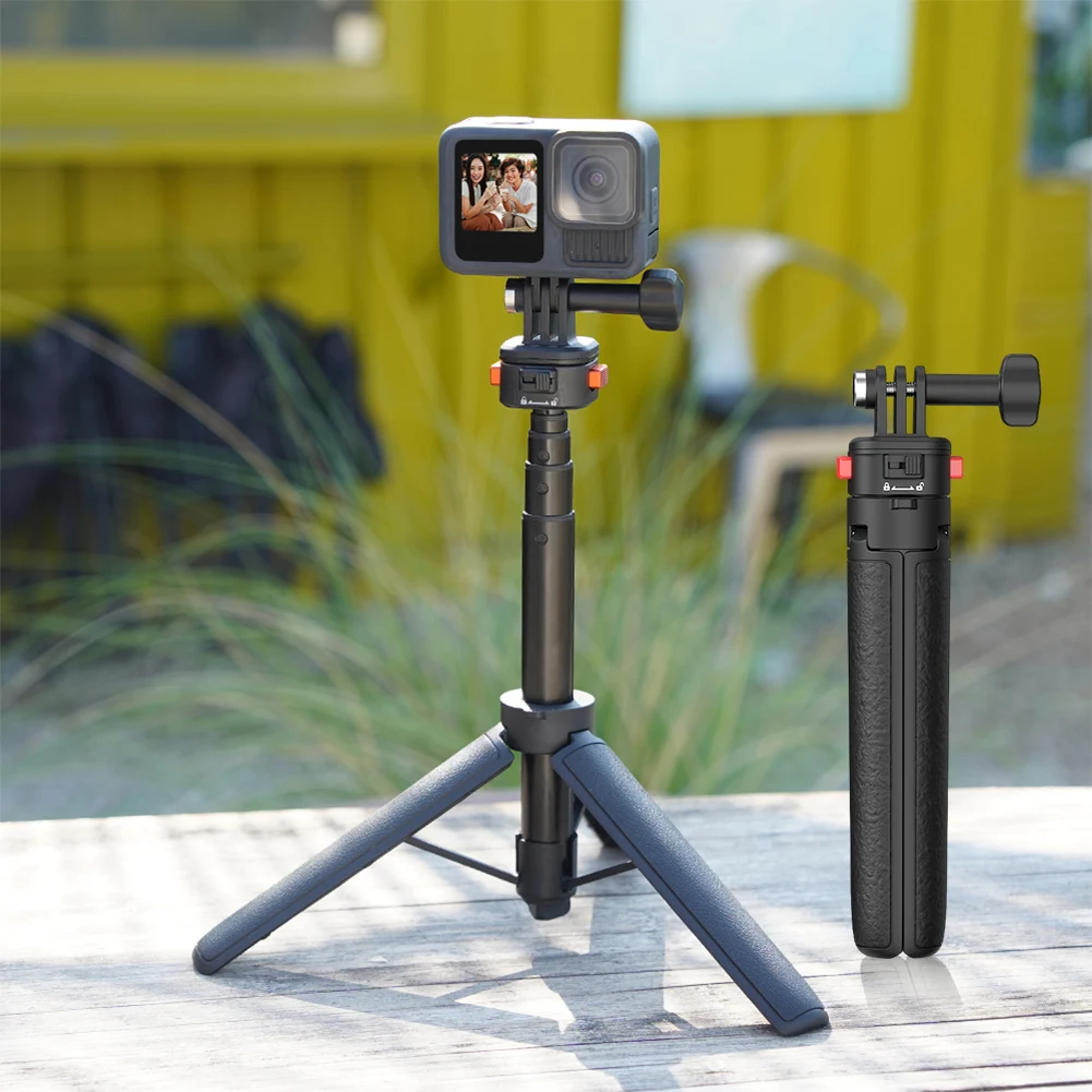 익스텐션 로드 삼각대, 휴대용 폴, 휴대용 삼각대 스탠드, 고프로 히어로 13, DJI 오즈모 포켓 3, DJI 오즈모 액션 5 프로용, 53 cm, 163cm
