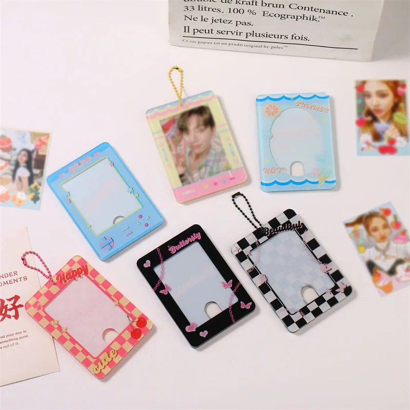 3-calowy uchwyt na fototapetę Kawaii Kpop pocztówki futerał ochronny zdjęcie rękawy torba dekoracja domu