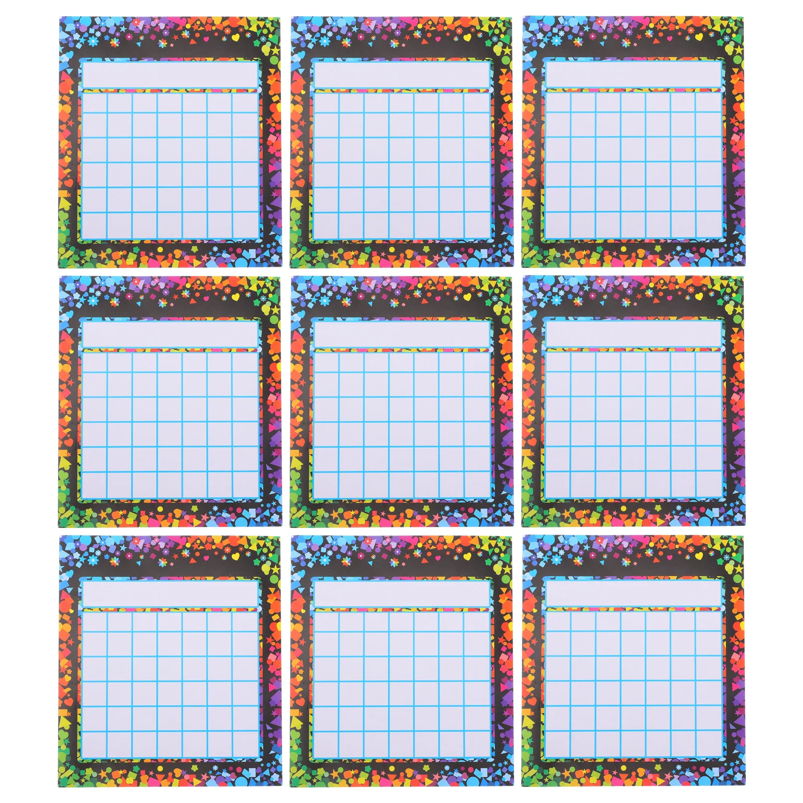 50 قطعة مخطط المكافآت الحافز لإدارة السلوك في الفصول الدراسية منظمة ملصق الرسوم البيانية مخطط المهام المواد التعليمية #3