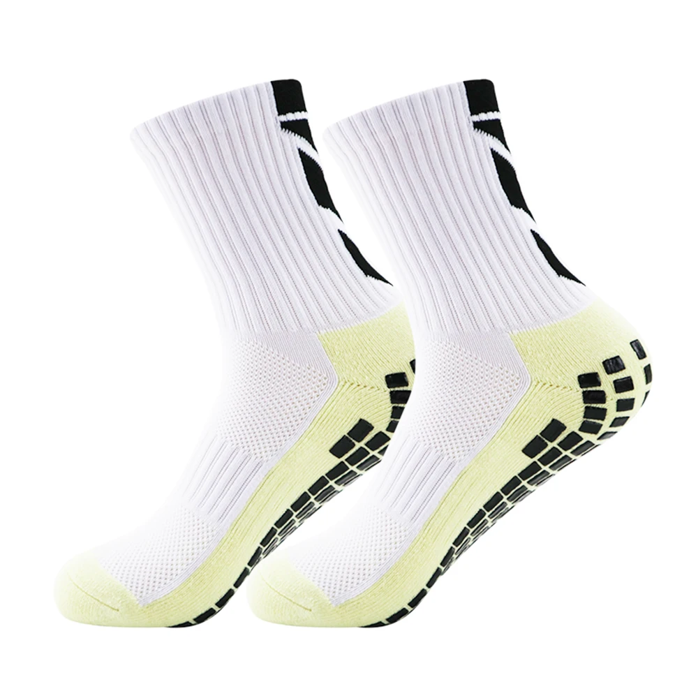 Damen-und rutsch feste Socken Herren fußball rutsch feste Fußball-Basketball-Tennissport socken greifen Stärke Rad socken