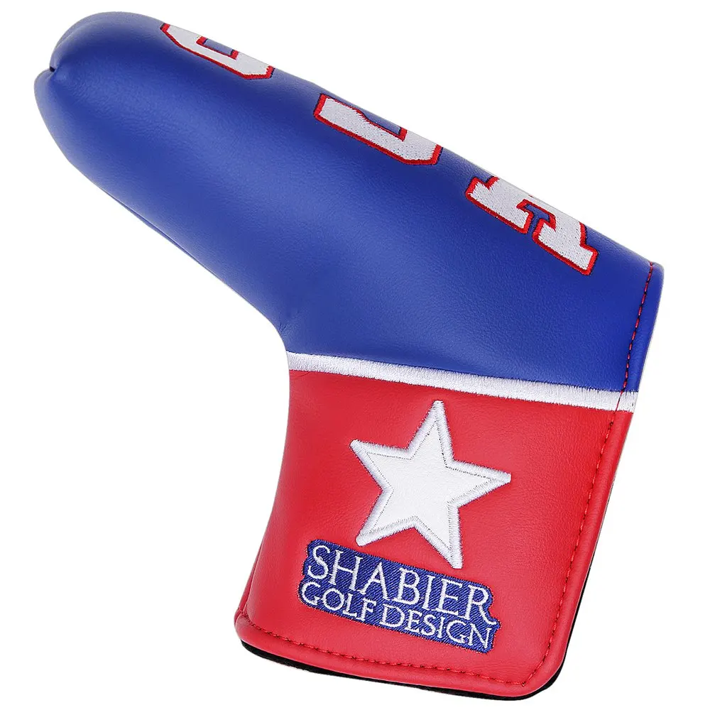 Funda protectora de cuero PU para Putter de Golf, cubierta para la cabeza, apta para Golf, Club de Golf, accesorios para cabezales, 1 ud.