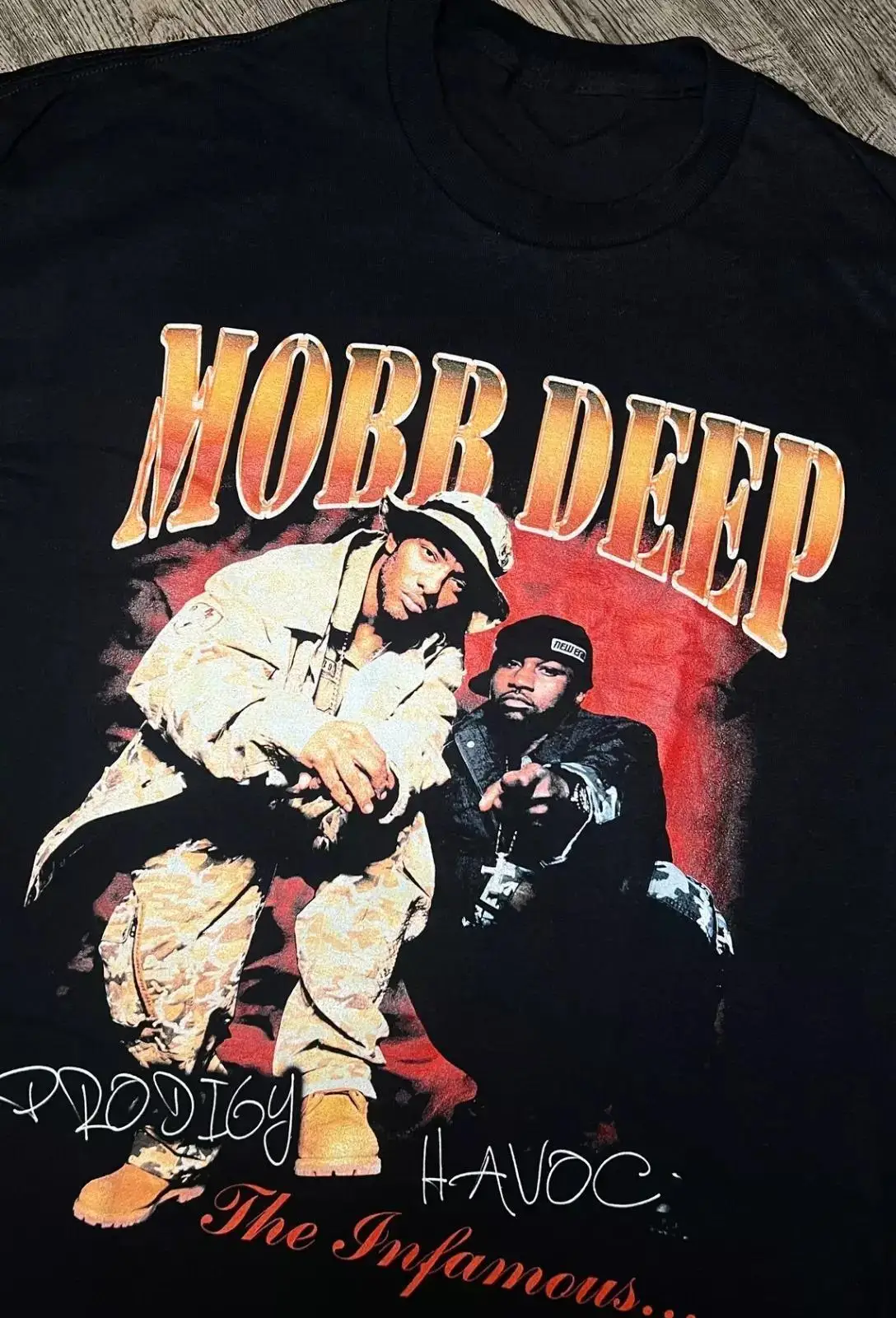 Mobb Deep Music For Lovers Black T-Shirt Cotton Hip Hop Tshirt