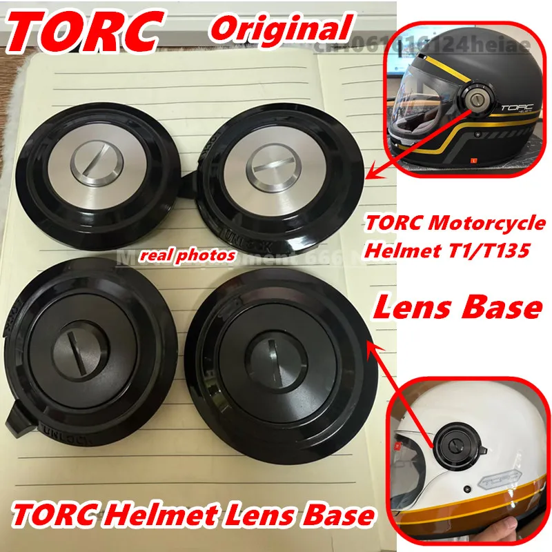

Original TORC Motorcycle Helmet T1 Lens Base,T135 Helmet Lens Base Screw,Helmet Accessories