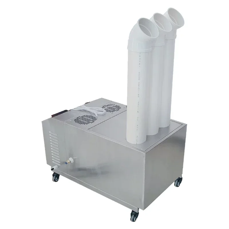 Belin 48Kg/Hr Stainless Steel Corrosions Resistant Ultrasonic Humidifier With 10 Heads Mist Maker 4