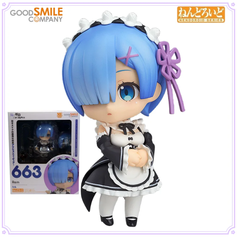GSC 오리지널 넨도로이드 시리즈 Re:ZERO - 다른 세계에서 인생을 시작하다 Ram & Rem Baby Ver. 애니메이션 액션 피규어 소장 모델