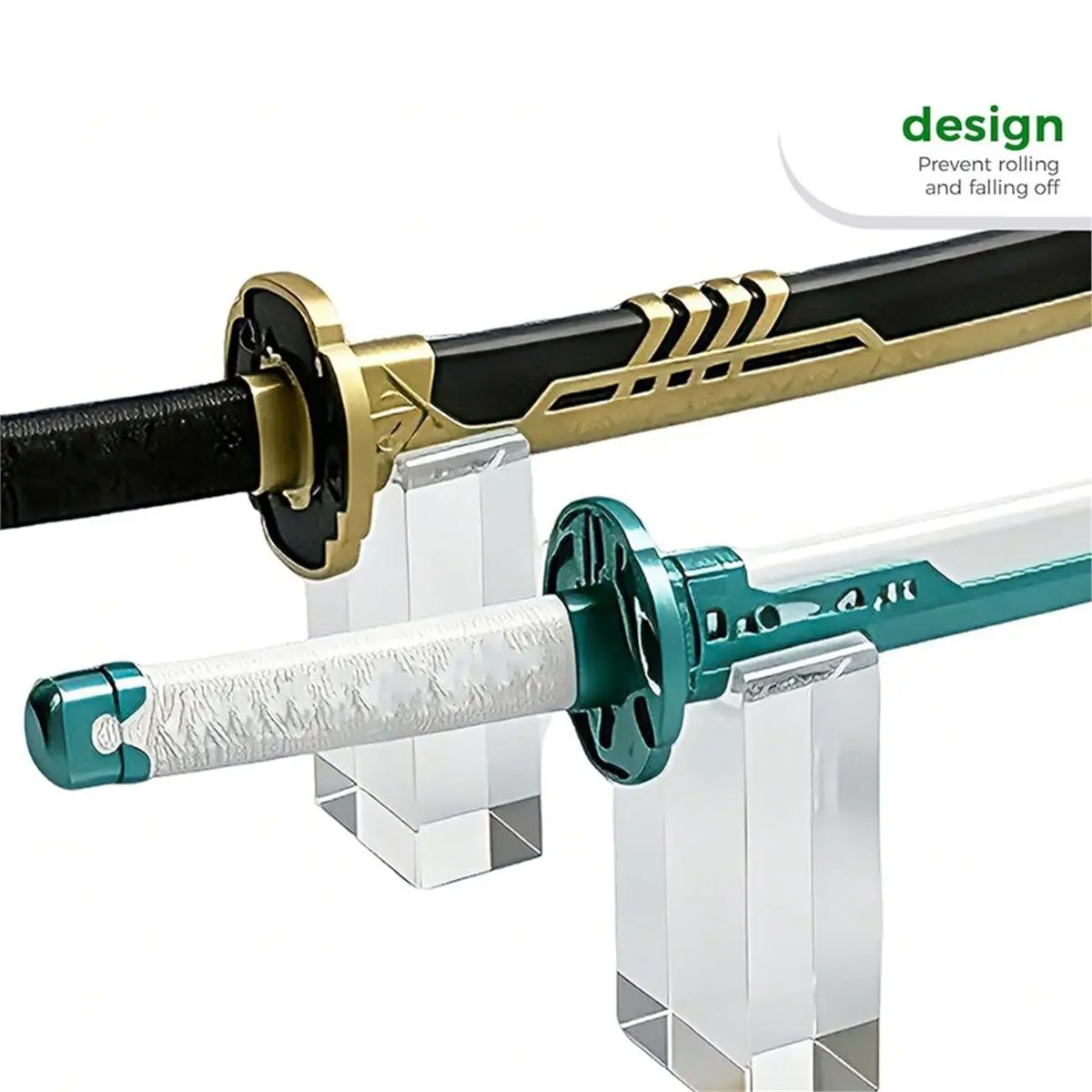 Multi-use Gear Clear Acrylic Lightsaber Display Stand Adjustable Horizontal Lightsaber Rack Display Holder Rack
