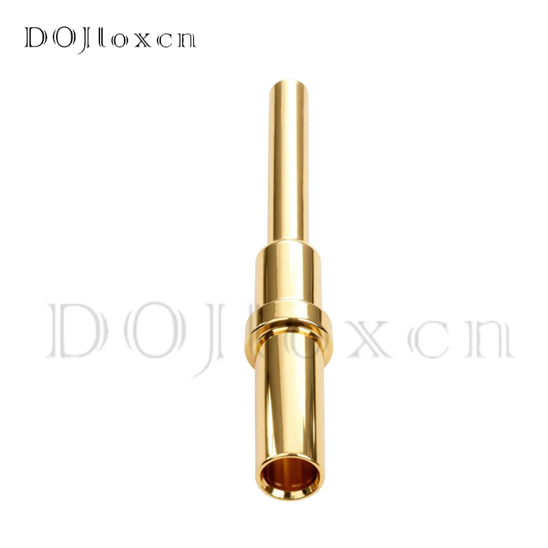 5 Pcs 0460-202-1631 0462-201-1631 Gold Plated Stainless Steel Male Female Pin 6-20AWG For Deutsch DT Series Crimp Solid Terminal