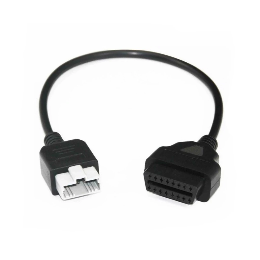 Car Style 5pin Adapter To 16pin Obd2/obdii For Honda 5 Pin To 16 Pin Female Connector Diagnostic Tool Extension Cable