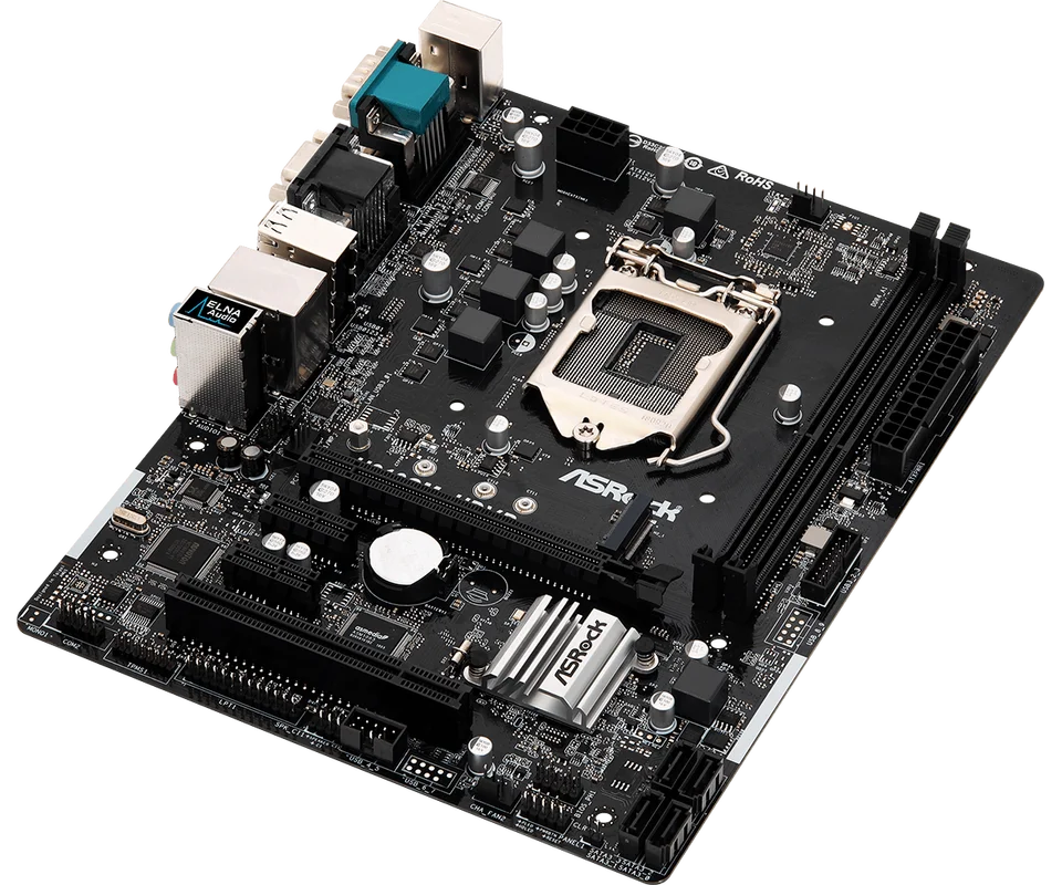 ASROCK H310CM-HDVP LGA 1151 Motherboard CPU For i9-9900K i7-9700K