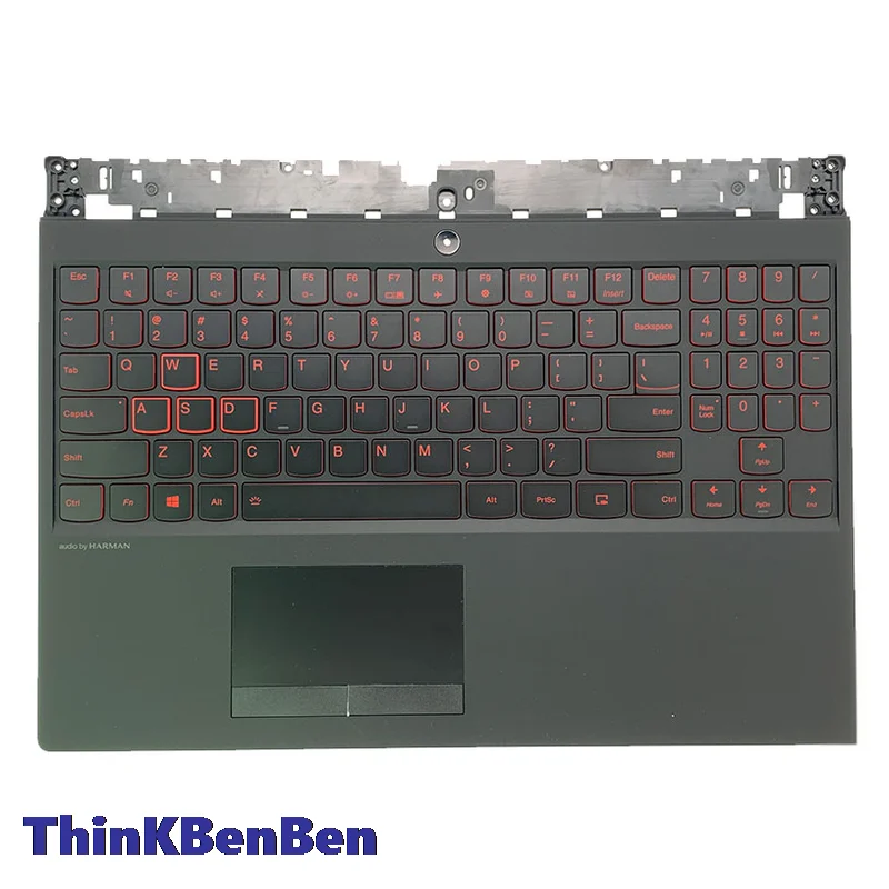 US English Black Keyboard Upper Case Palmrest Shell Cover For Lenovo Legion Y540 15 15IRH Y7000 2019 PG0 5CB0U43780