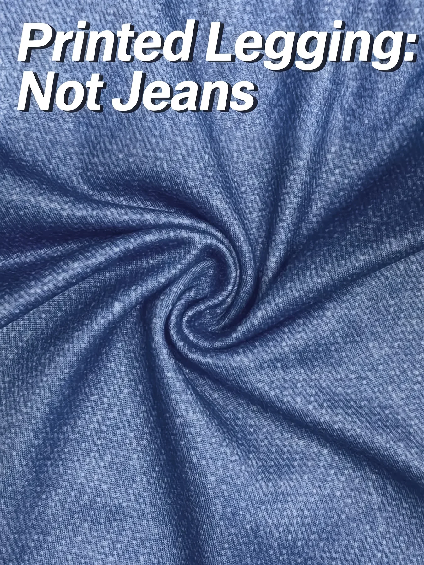 Bedruckte Damenleggings, kein Denim-Stoff, Design mit Scheintaschen und Knöpfen, hochelastische, modische, schmal geschnittene, lässige Skinny-Hose – Detail 5