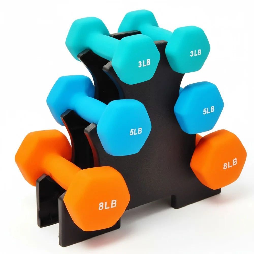 Juego de mancuernas ajustables con asas antideslizantes, placas de pesas de hierro fundido y conector de barra para entrenamientos en casa de cuerpo completo