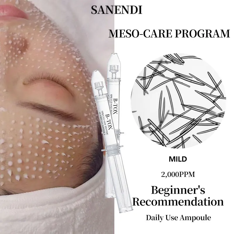 سلسلة قناع الوجه الكريستالي السائل من Sanendi EXO algae microcrystals - جل الوجه، جوهر، إصلاح الخلايا، التقشير #5