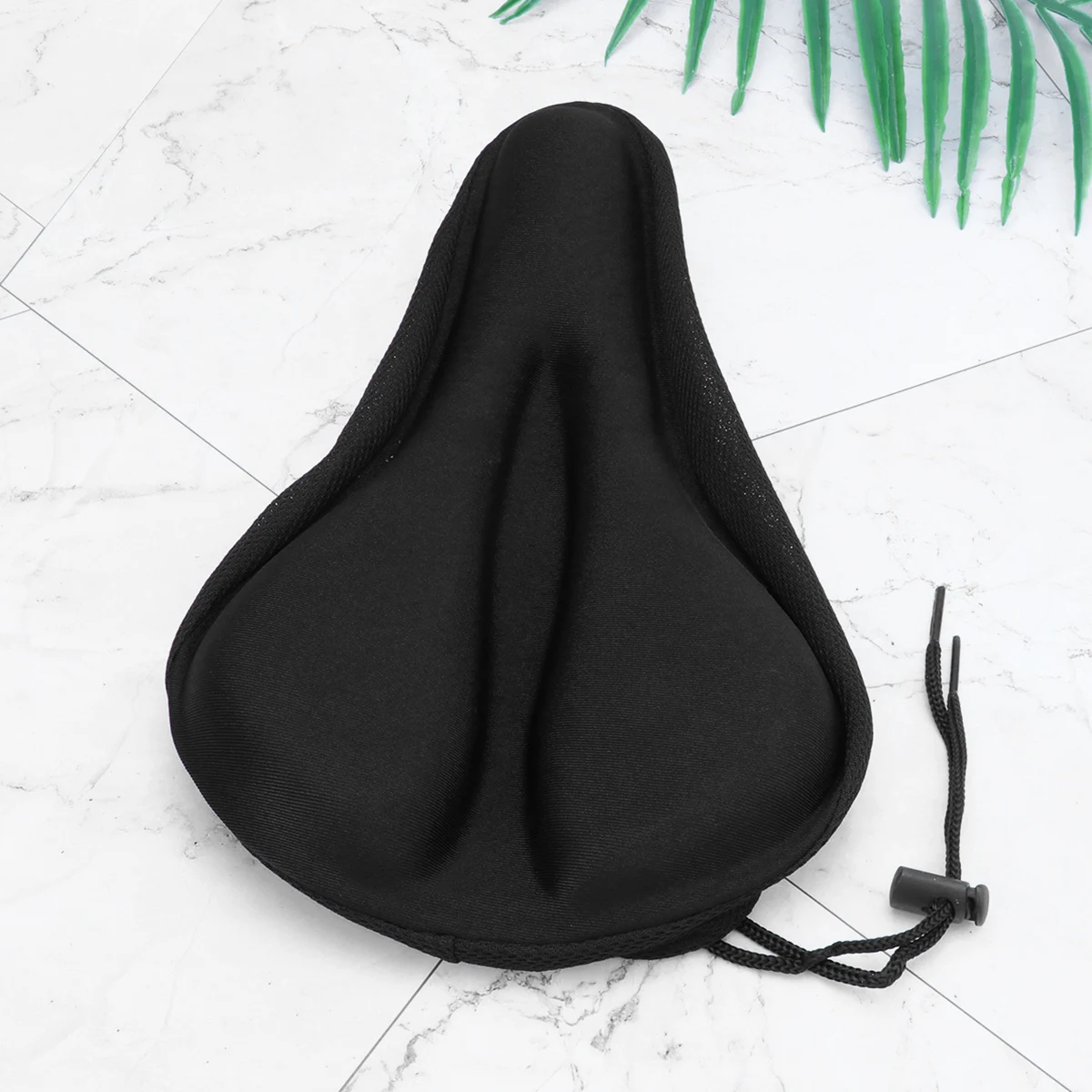 

【】Silicone Bike Saddle Cushion Thicken Seat Mountain Road Bicycle Slim Lightweight Cycling Seat Comfortable Easy Install