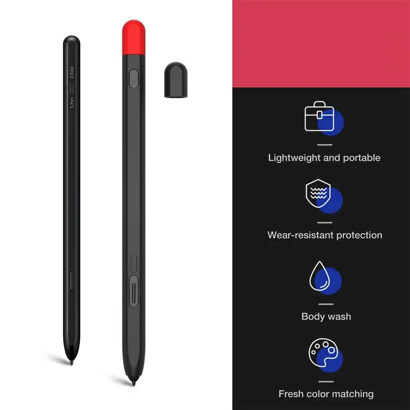 Легкий силиконовый защитный чехол для Samsung Tab S Pen Pro Stylus с защитой от царапин