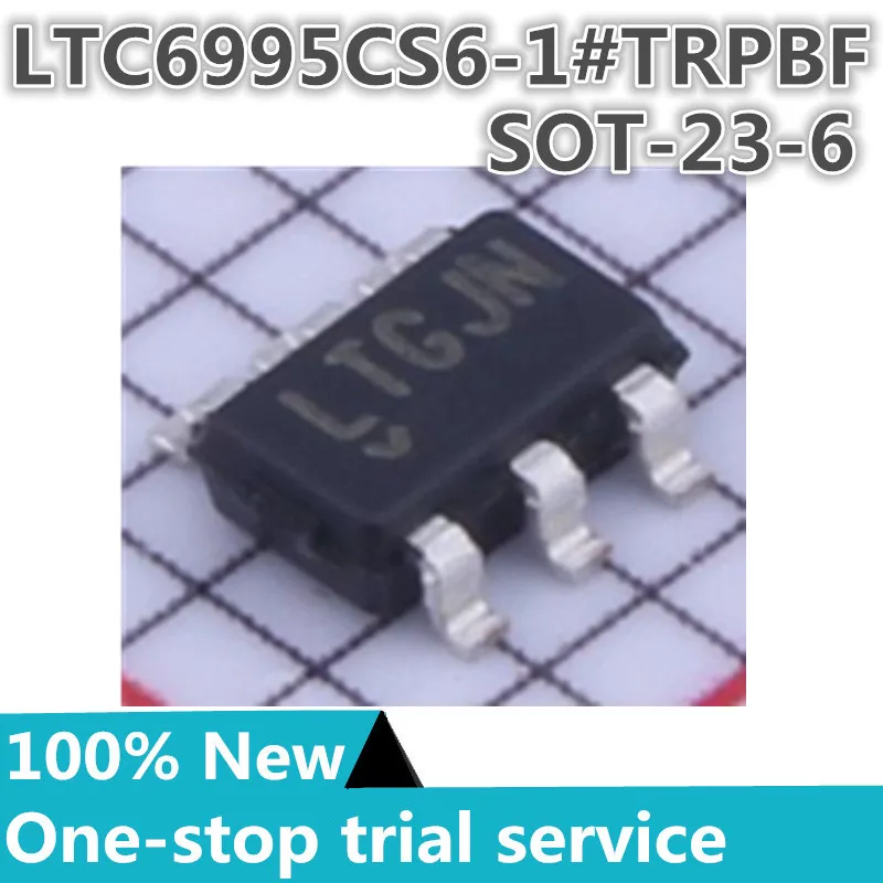 

1-10pcs %New from stock LTC6995CS6-1#TRPBF Package SOT23-6 Silkscreen LTGJN Timer/Timer/Clock Oscillator LTC6995CS6-1