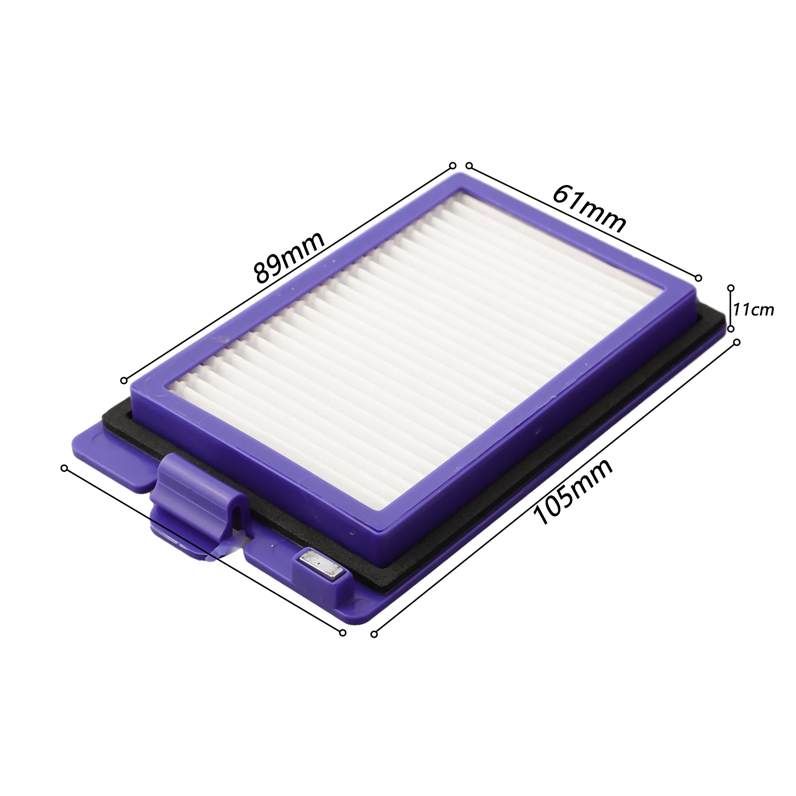 

Washable Replacement Filters For For RoboVac For X8 Robot Vacuum 2/6 Pack of Essential Accessories to Reduce Dust Penetration