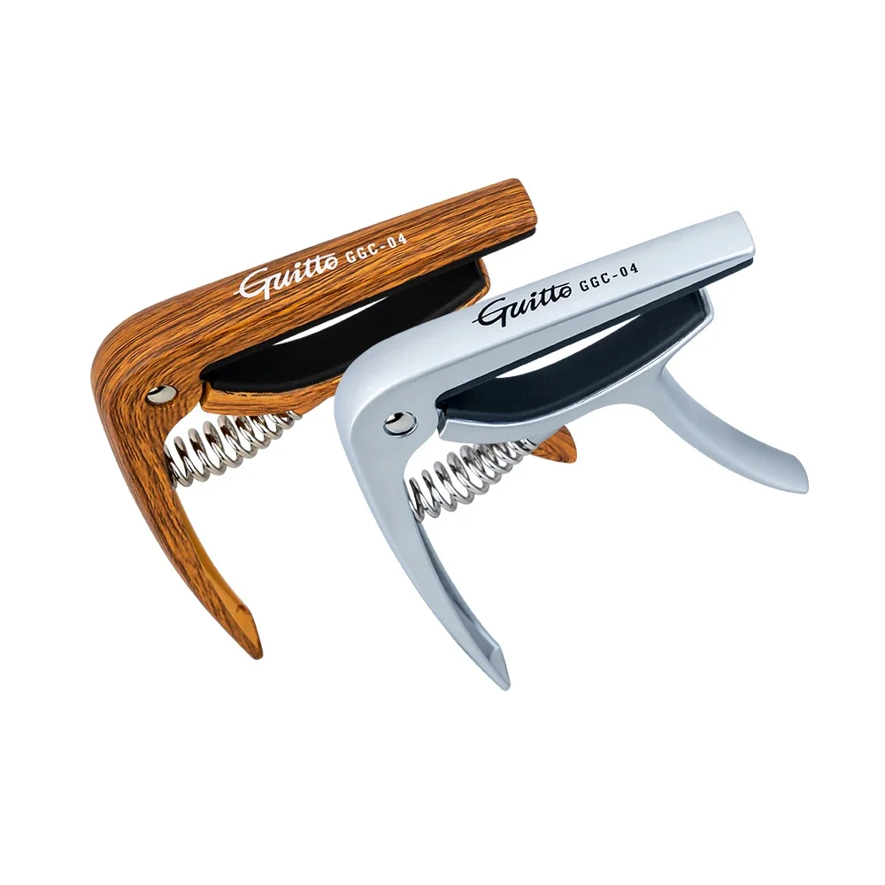 GGC-04 Guitar Capo Zinc Alloy Tuning Clamp Guitar Capo Guitar Parts for Acoustic Classical Electric Guitar Ukulele Mandolin