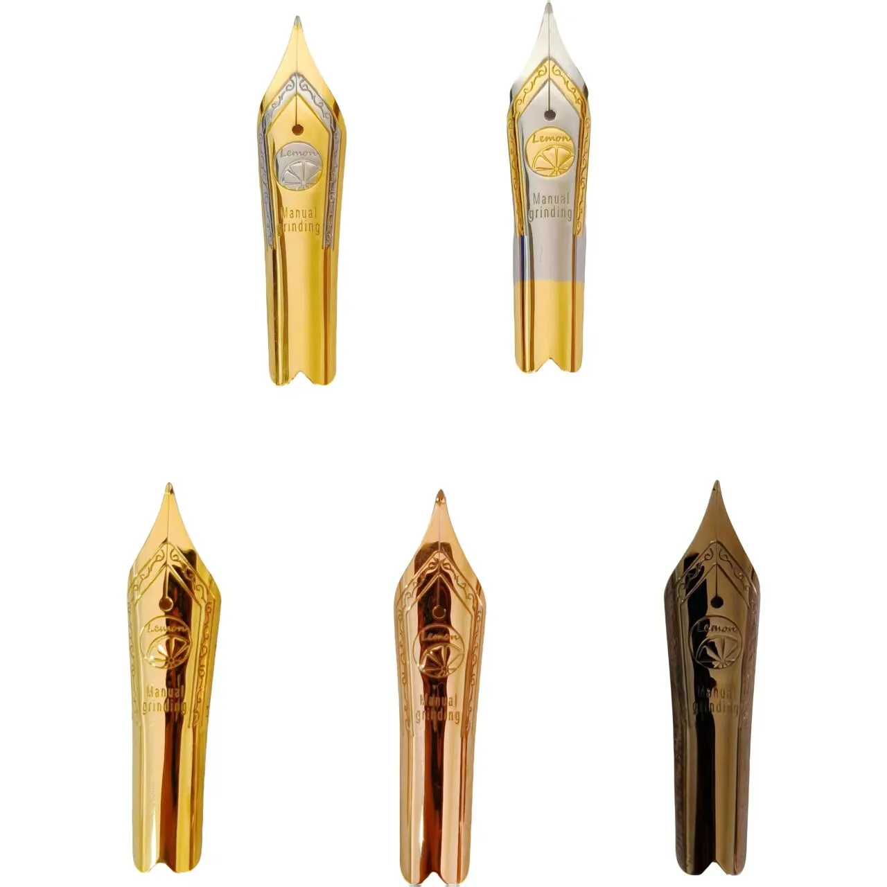 Lemon No.6 Blade Long Knife Nib Replacement Custom Ground Calligraphy Nib for Jinhao Majohn Lemon Fountain Pen