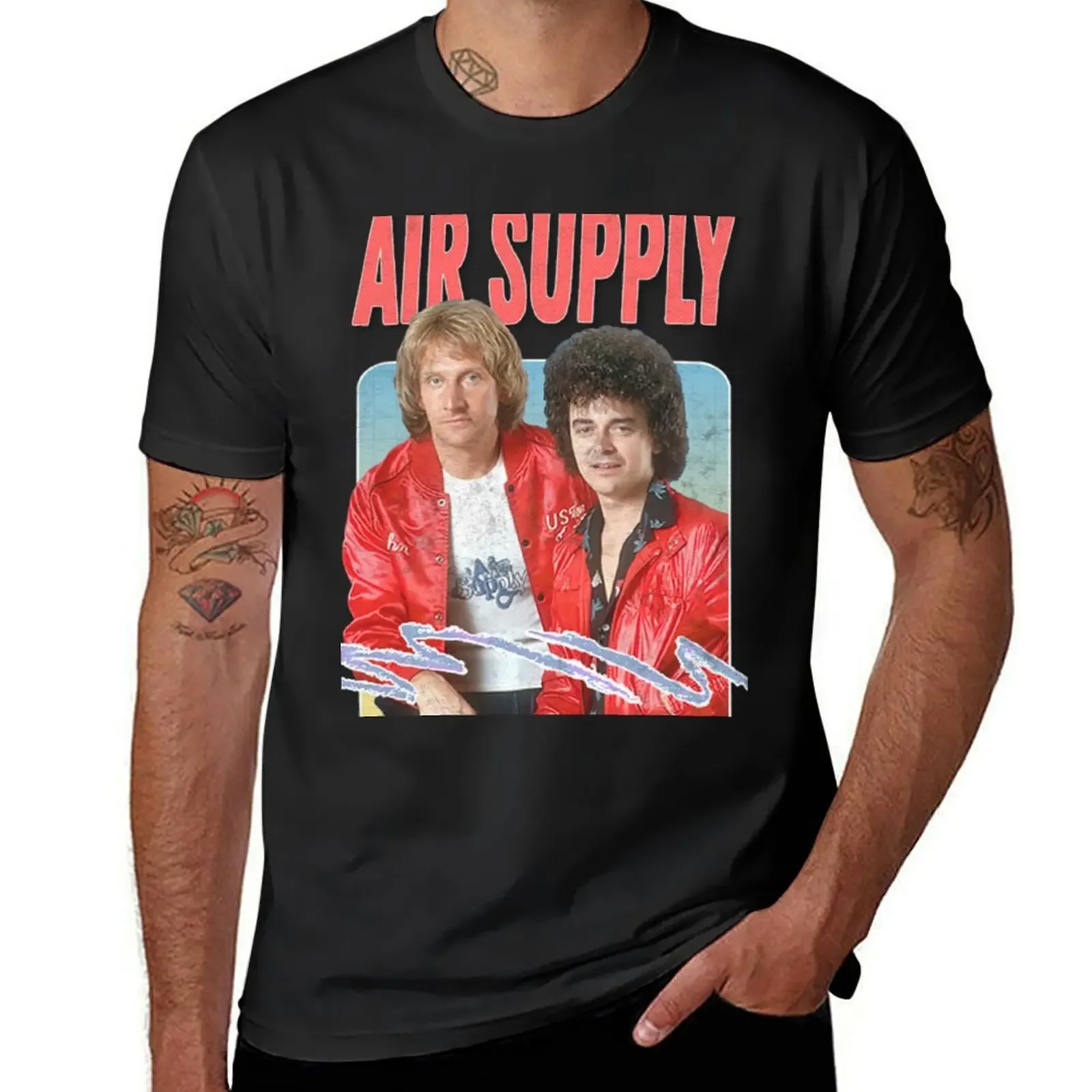 

Air Supply T-Shirt basketball graphic tees customs vintage t shirt men