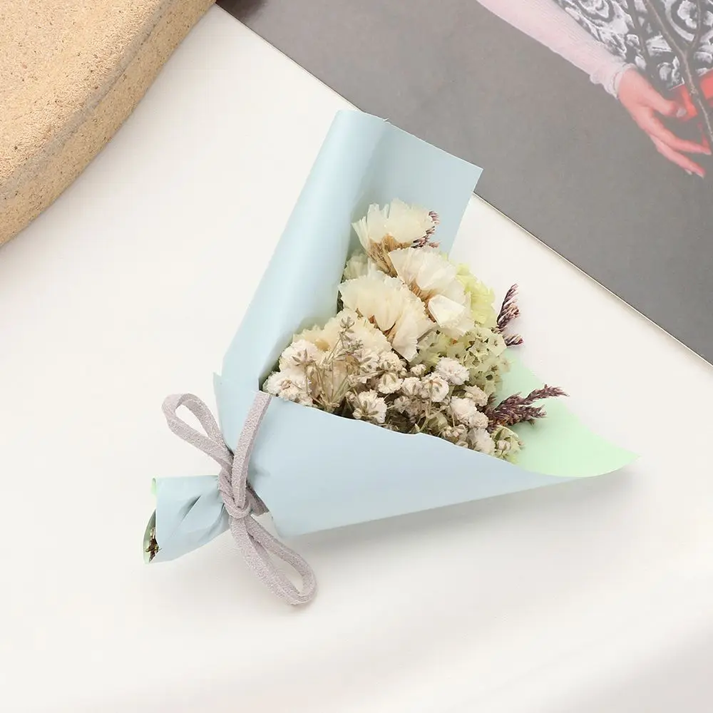 Bouquet Gift Box Decoration Party Supplies Natural Dried Flowers Photo Backdrop Decor Real Happy Flower Press Mini Decorative