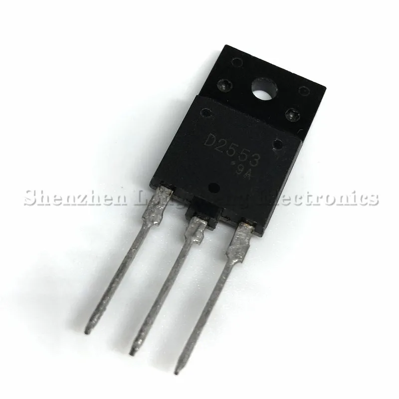 5PCS/LOT 2SD2553 D2553 TO-3PF NPN transistor 1700V 8A  New In Stock