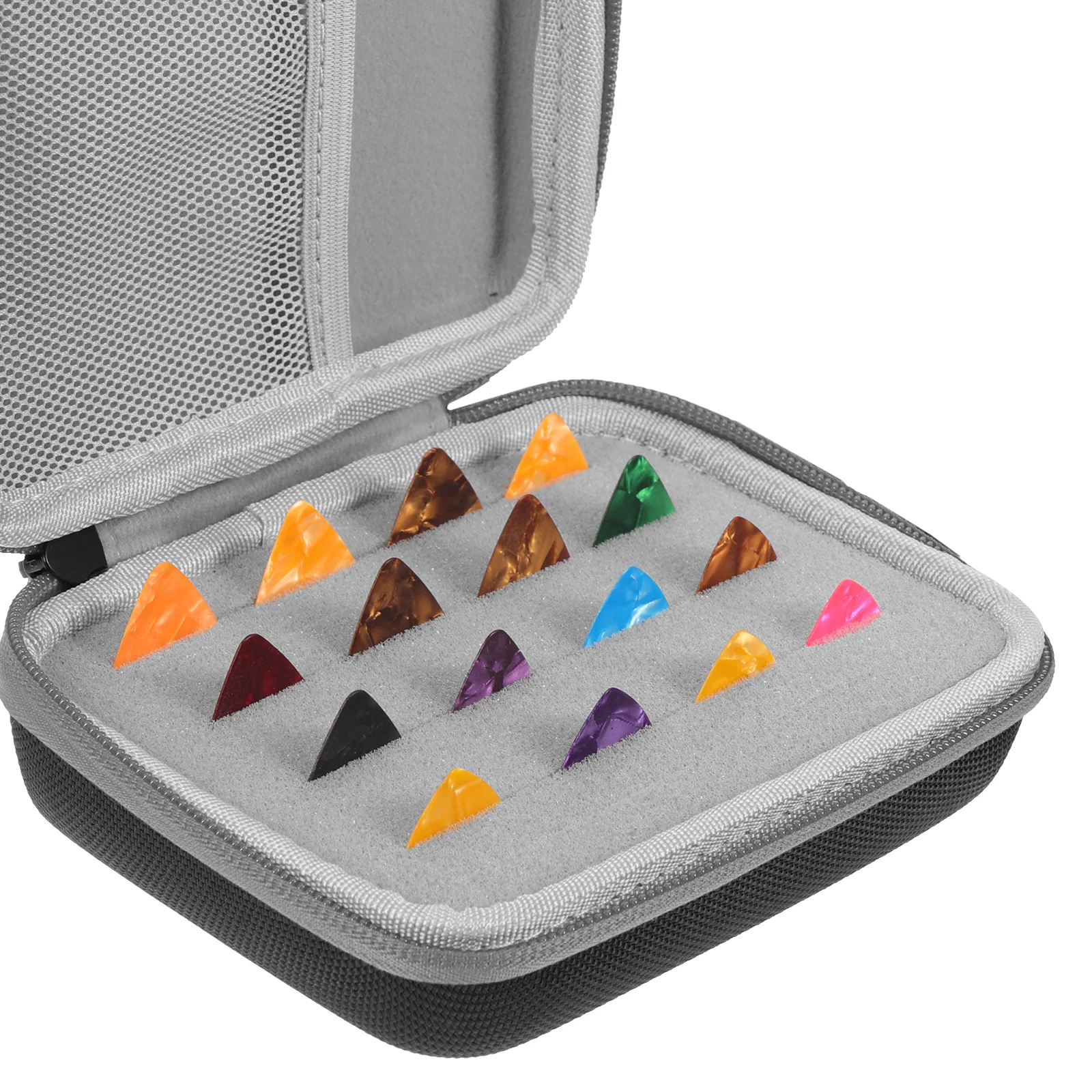 

Pick Storage Box Guitar Pens Accessories Electric Case Acoustic Holder Picks Tote Bag