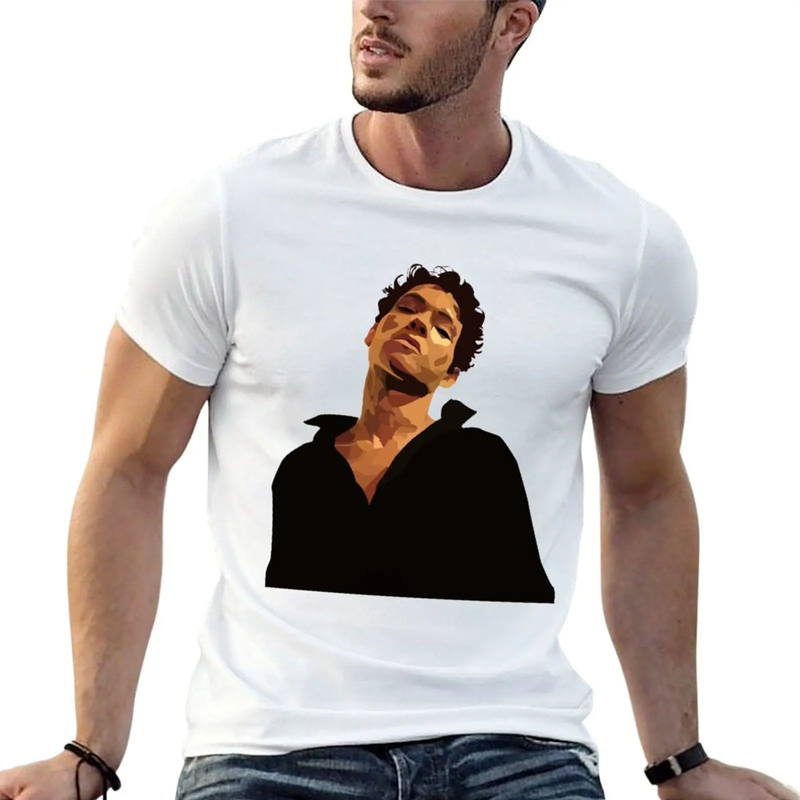 Omar Rudberg Flat Art (No BG) T-Shirt Odor Resistant Short Sleeve Top