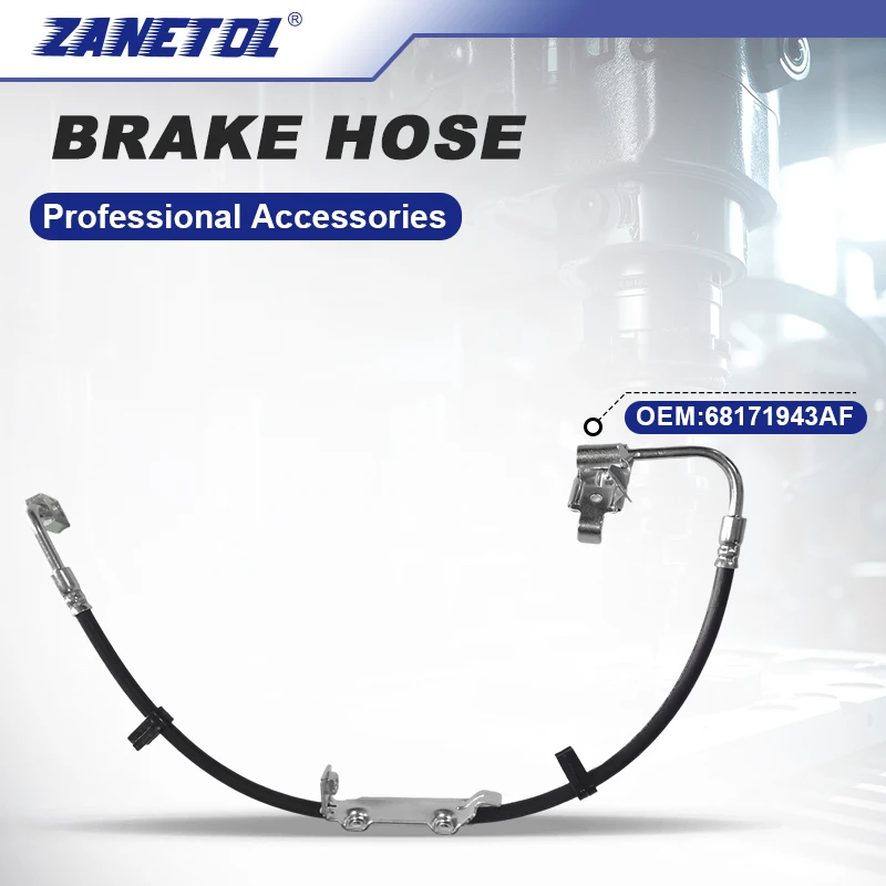 

ZANETOL Brake Hose Cars Accessories for JEEP WRANGLER 2011~2017 JEEP WRANGLER JK 2018 68171943AF 5154169AA 5154169AB 68171943AA
