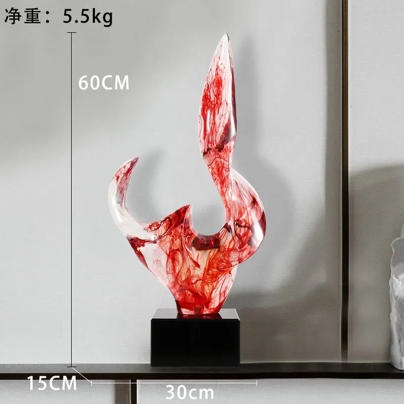 For Modern Living Room TV Cabinet Wine Cabinet Porch Resin Sculpture Home Decoration Handicrafts Ornament Decor