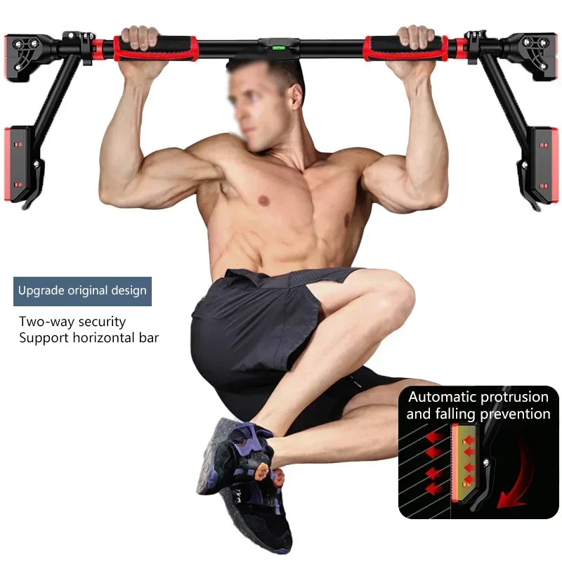 Free Fitness Pull Up Bar Wall Horizontal Bar Indoor Pull-up Horizontal Bar Punching Popular Triangle Support