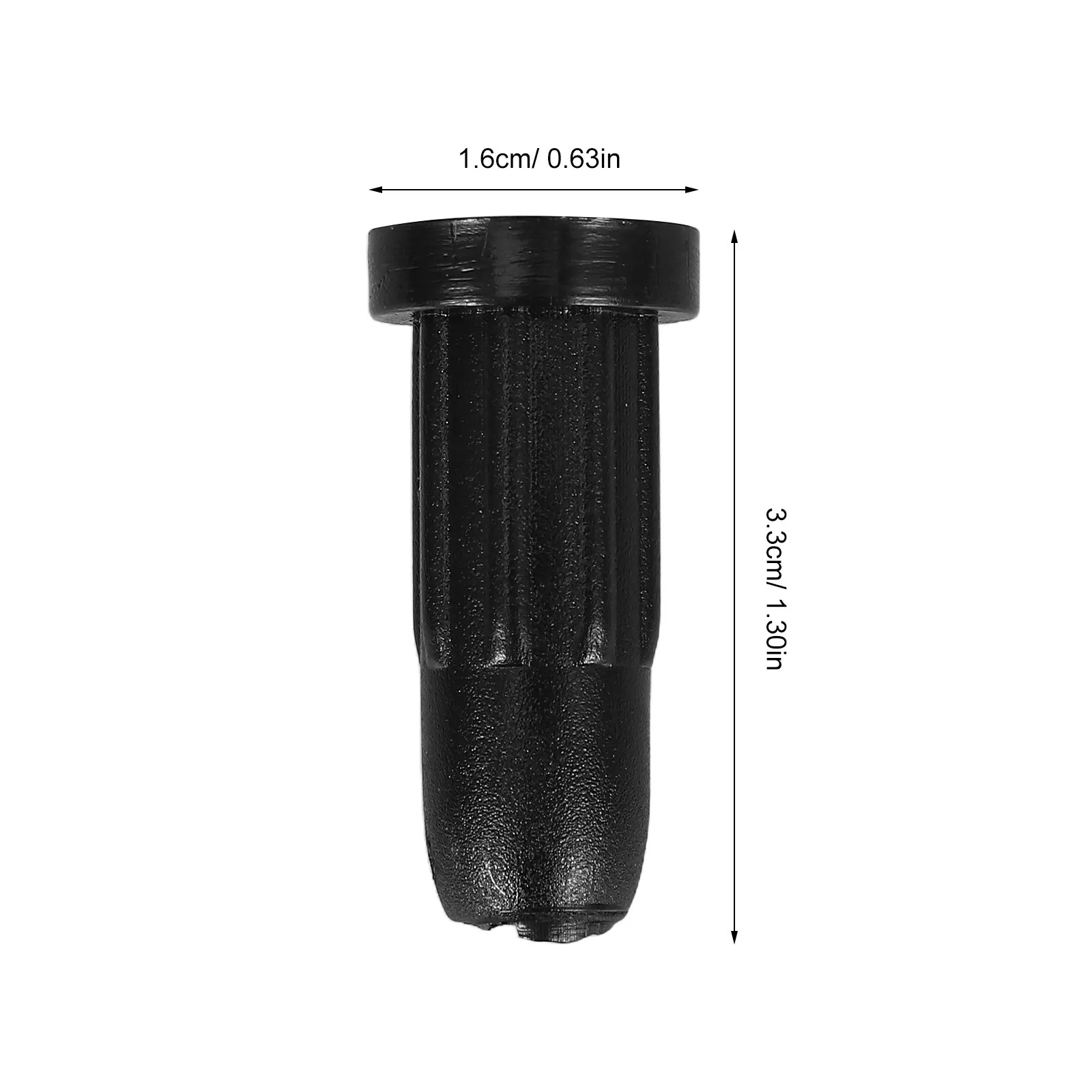 50Pcs Universal Chair Caster Socket Covers Nylon Stem Adapter Bushings 8Mm Grip Stem 16Mm Od X Heavy-Duty Office Furniture