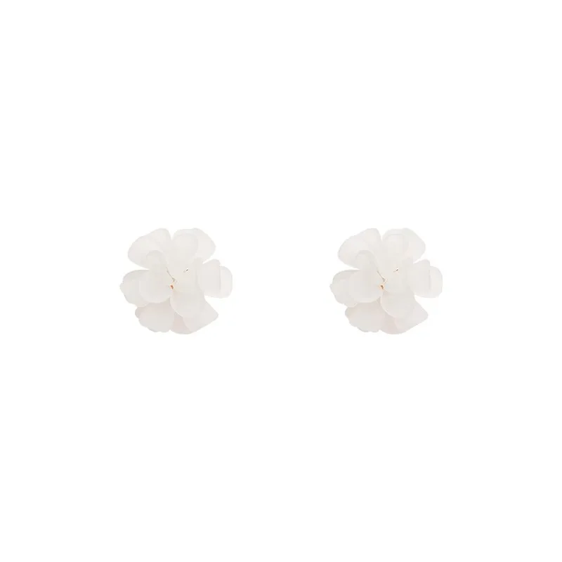 

Sterling silver stud earrings, new popular high-end earrings, elegant and exquisite earrings.