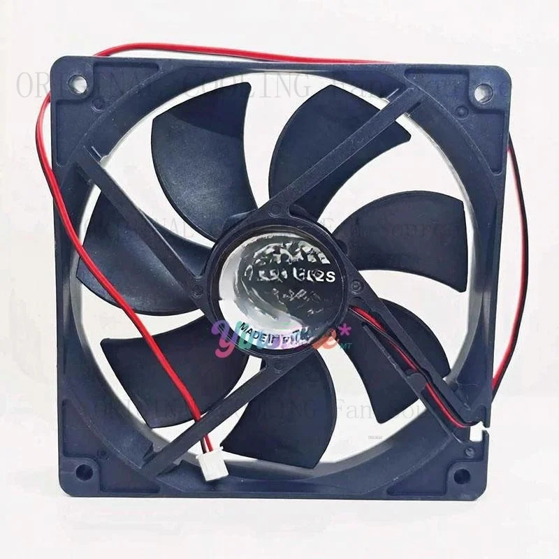 R+  1 pc. New FOR CL12025M12S Cooling Fan 12025 DC12V 0.3A 12CM 2Pin *tn