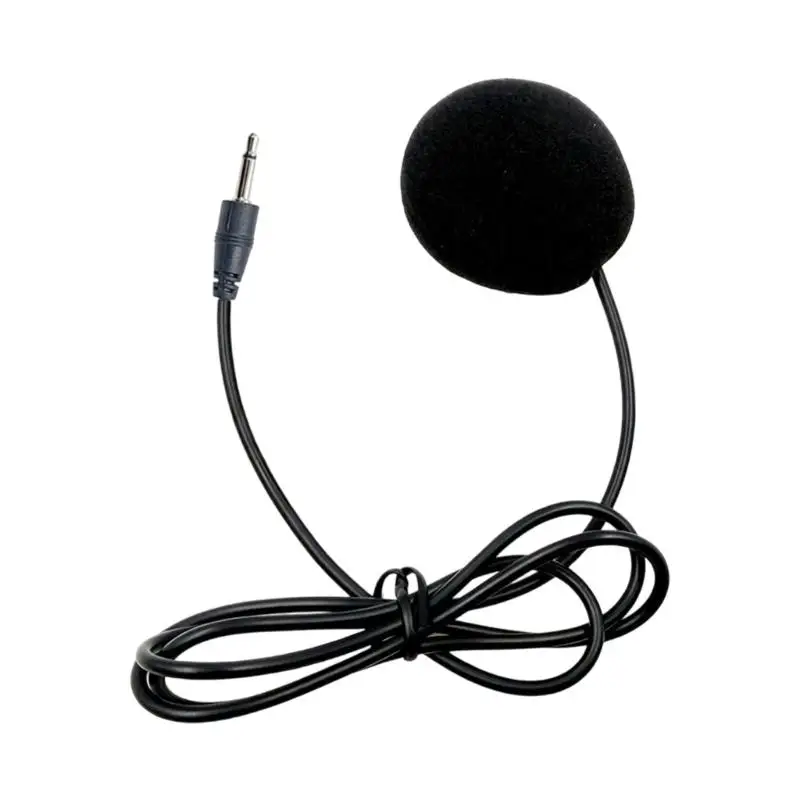 R53C Helmet Earpiece with Single Speaker, 3.5mm Plug 100cm Cord for Route Voice Use
