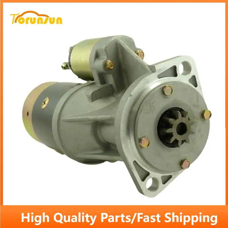 New Starter 123900-77010 S13-160 Fits Yanmar 4TNE102 4TNE106 WA90-3 19697