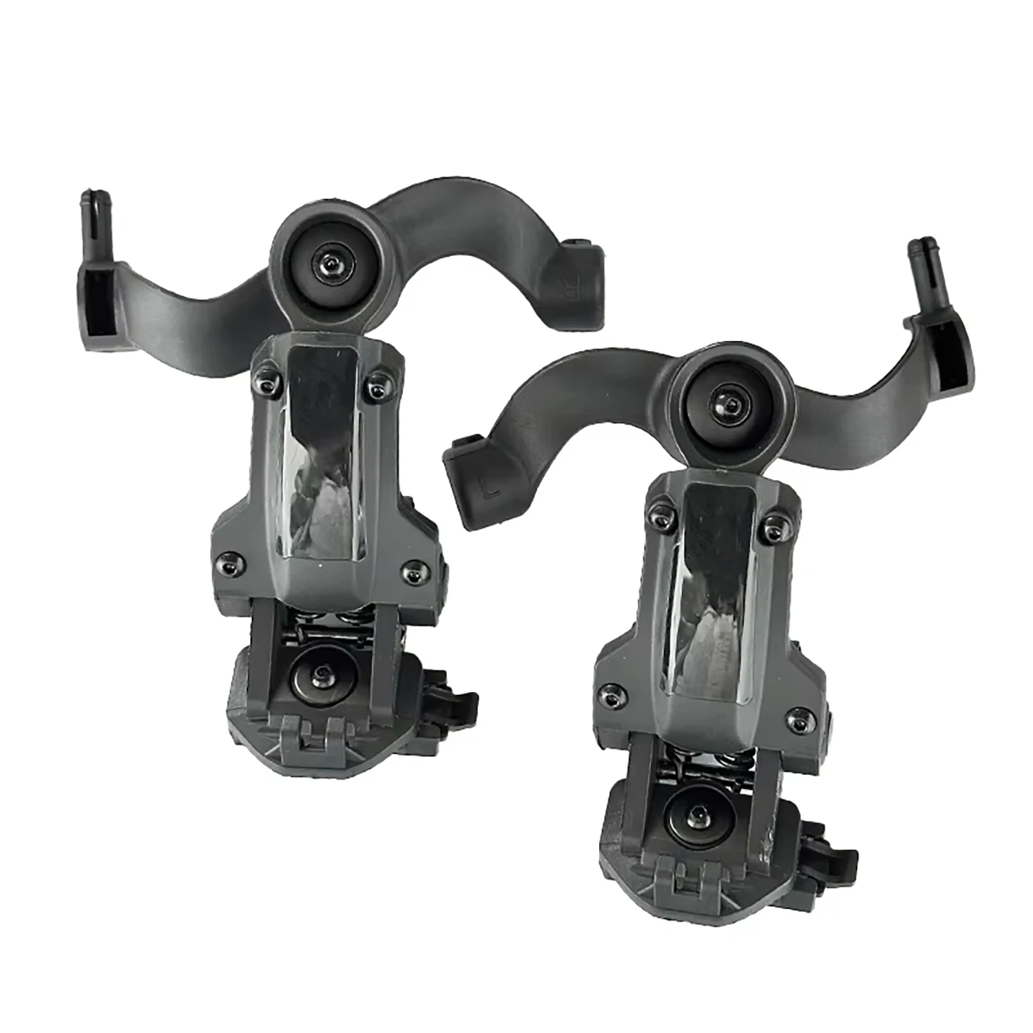 

Shooting Headset Bracket Kit Multi-angle Rotation Helmet Rail Adapter Fit OPS Core ARC and Team Wendy M-LOK Rail Headphone Mount