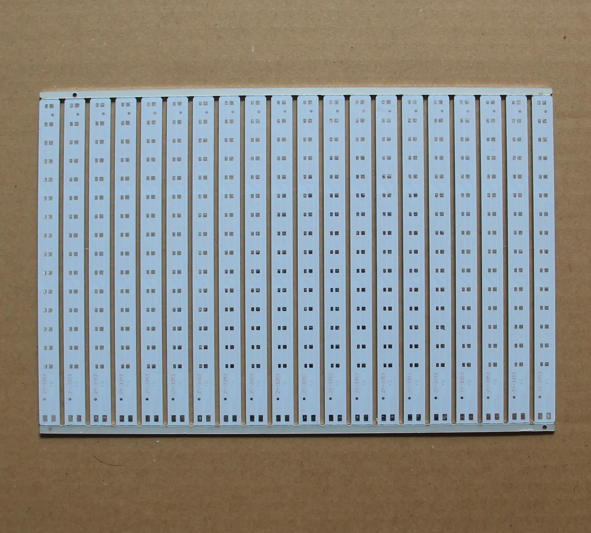 

Aluminum PCB for Bulb Lighting Pressure resistance 3000V with 2.0 thermal conductivity metal core min drilling hole size 0.1mm.