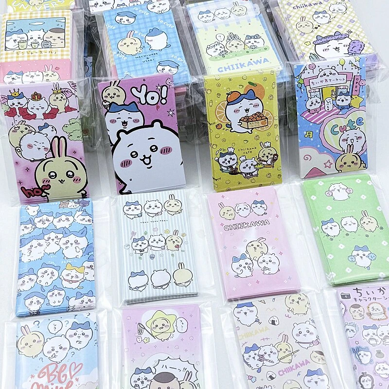 Kawaii Chiikawa Seal Stickers Mixed 100 Count,Packaging & Journal Decorative Labels,Cute Present for Party  Back-to-School Gifts