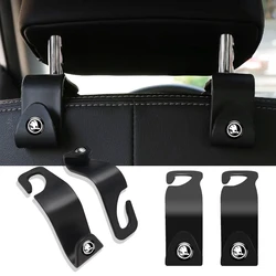 4Pcs Car Styling ABS sedile posteriore gancio di stoccaggio clip per Skoda Octavia A5 3 2 VRS Kodiaq Rapid Fabia Superb Scala Kamiq VII