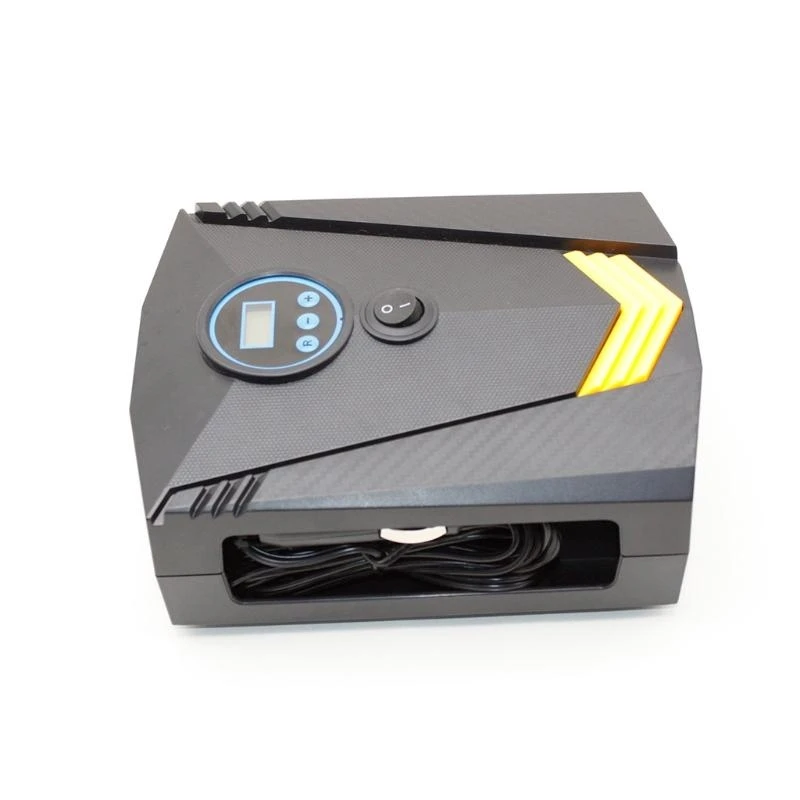 مضخة هواء محمولة بشاشة ديجيتال، مضخة هواء مثبتة على السيارة، استخدام الطوارئ في الهواء الطلق، مضخة هواء أوتوماتيكية، منفاخ إطارات منزلي للسيارة