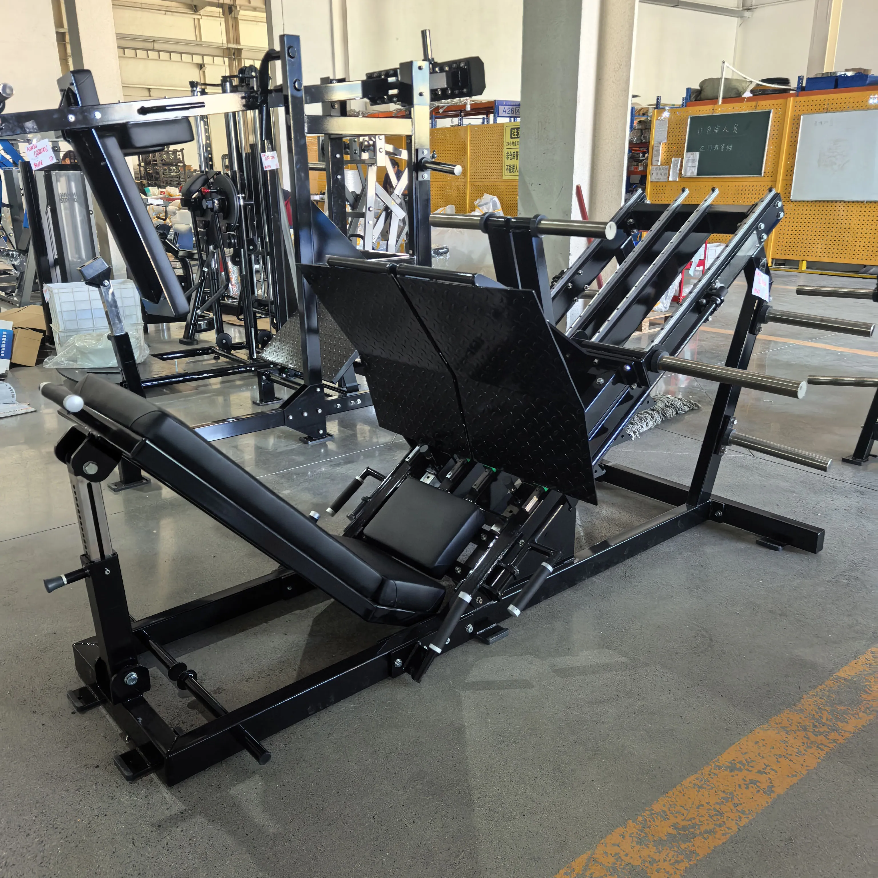 Commercial Use Equipo De Gimnasio Plate Loaded Strength Training Leg Steel Equipment Machine Leg Press for Gym Studiopromote sal