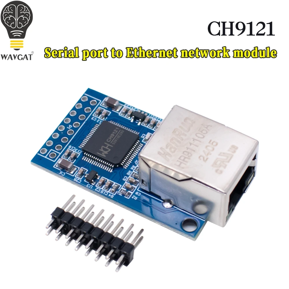 CH9121 Konwersja portu szeregowego na moduł Ethernet Serwer modułów sieciowych mikrokomputerów jednoukładowych