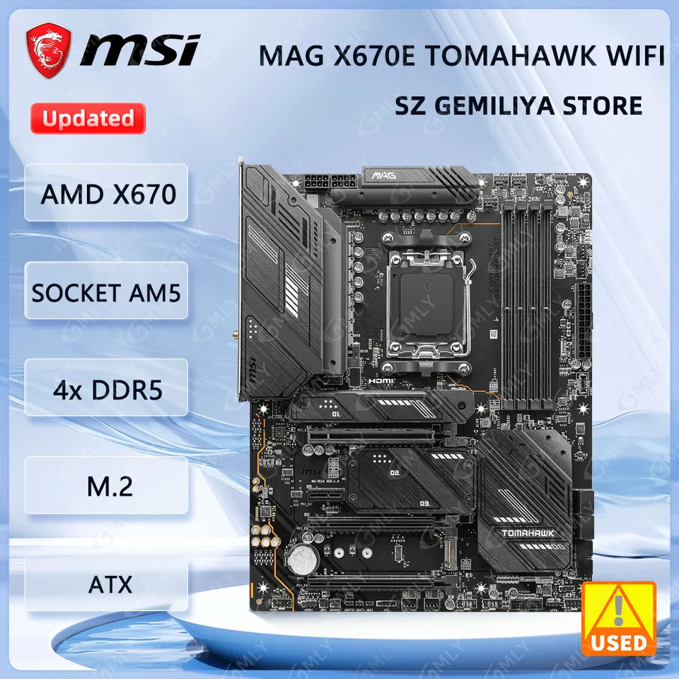 MSI MAG X670E TOMAHAWK WIFI マザーボード ソケットAM5 AMD X670