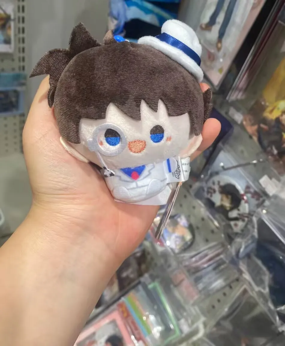 Nieuwe Originele Minidoll Detective Conan Wow Knuffel Tas Hanger Sleutelhanger Decoratie Aangepaste Licentie Wow Kawaii Poppen Kids Gi