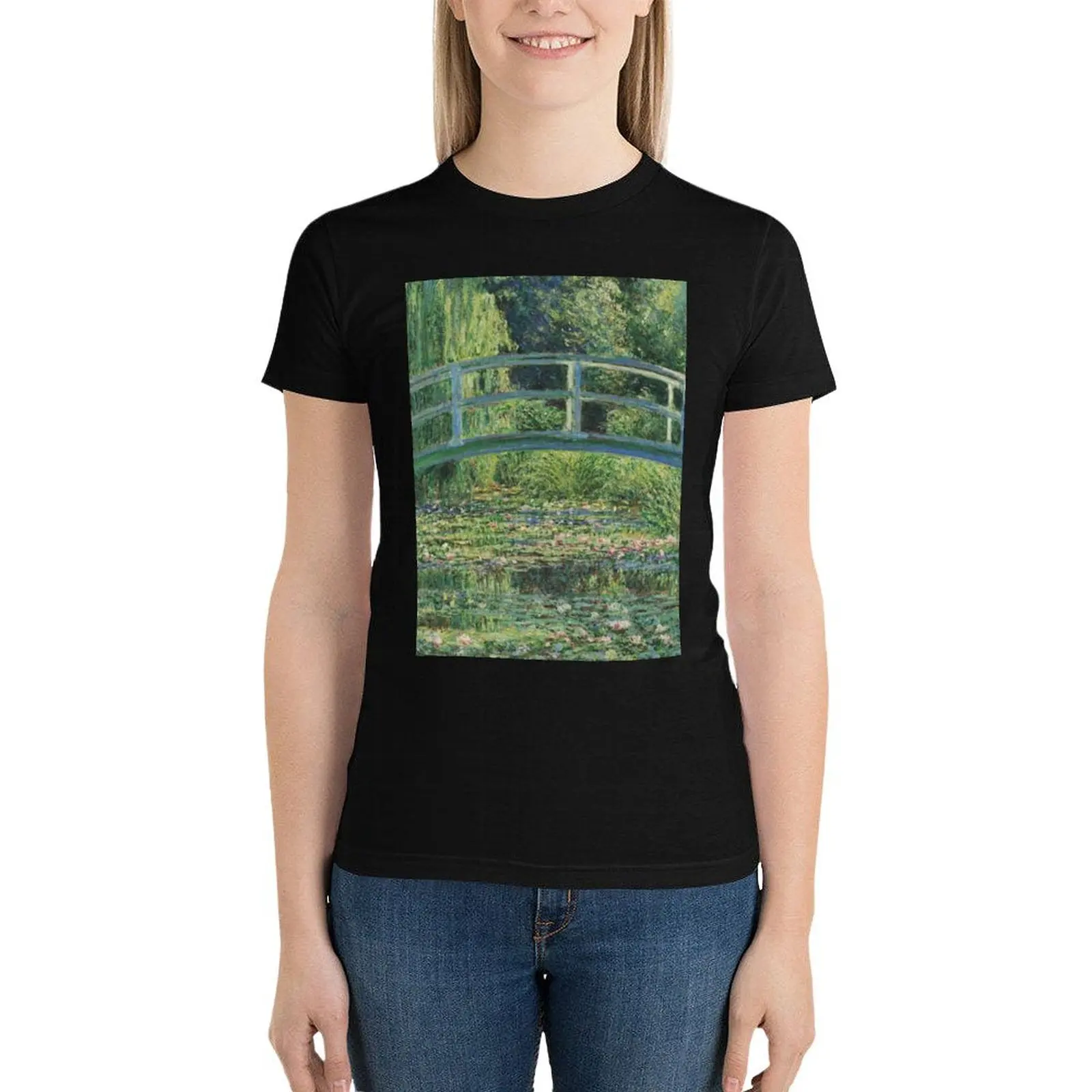 

Claude Monet - The Water-Lily Pond T-Shirt anime clothes graphics vintage clothes hippie clothes womans clothing