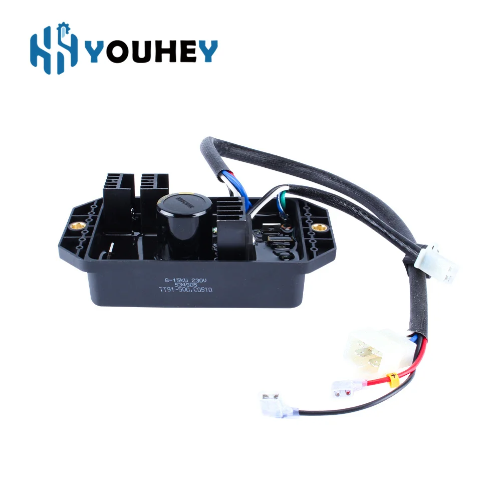 TT91-500 534905 LIHUA AVR REGULATOR 10 WIRES GENERATOR PART