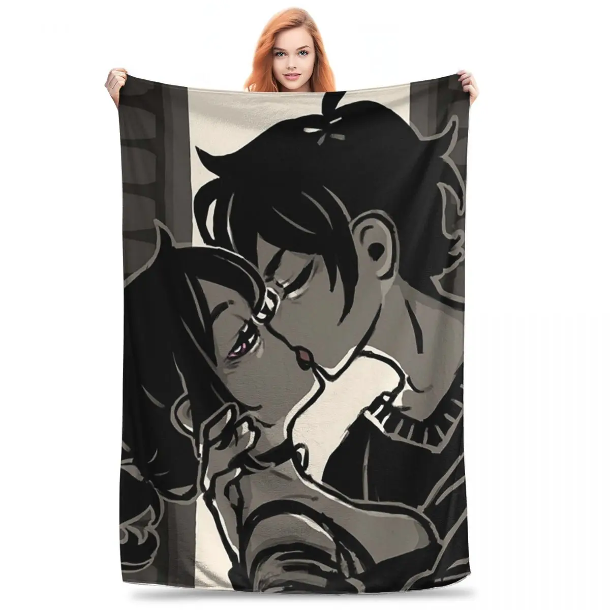 Ashley And Andrew The Coffin Of Andy And Leyley Blanket Flannel Super Soft Sofa Throw Blankets For Home Bedroom Travel Quilt